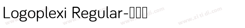 Logoplexi Regular字体转换